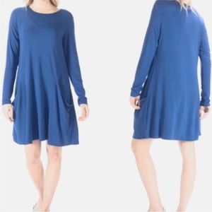 Betabrand Sweatshirt Travel Dress